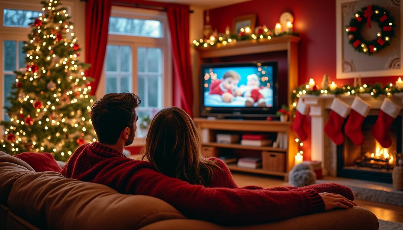 préparez-vous à passer une soirée magique avec ce nouveau film de noël sur netflix, mettant en vedette deux de vos acteurs préférés. une comédie chaleureuse à ne pas manquer !