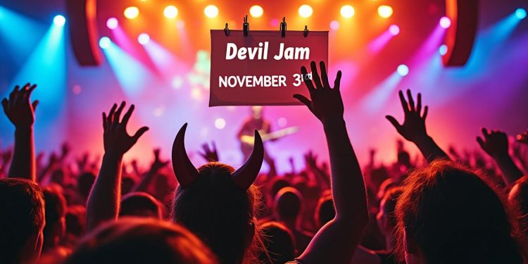 notez la date ! réservez le 3 novembre pour assister à la première du concert événement et découvrir en exclusivité la date de lancement tant attendue de devil jam. ne manquez pas ce rendez-vous musical incontournable !