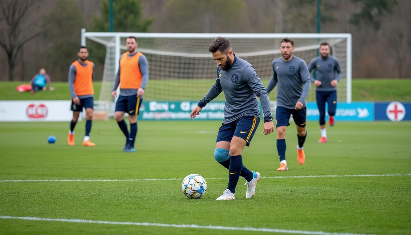 afonso moreira et pavel šulc se rapprochent d'un retour sur le terrain, tandis qu'ernest nuamah doit encore patienter pour reprendre.