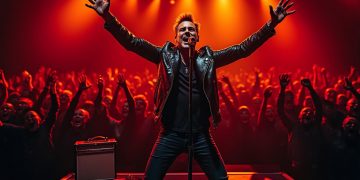 david hallyday fait vibrer la scène avec passion lors des derniers concerts de « requiem pour un fou », une tournée hommage inoubliable qui célèbre son héritage musical.