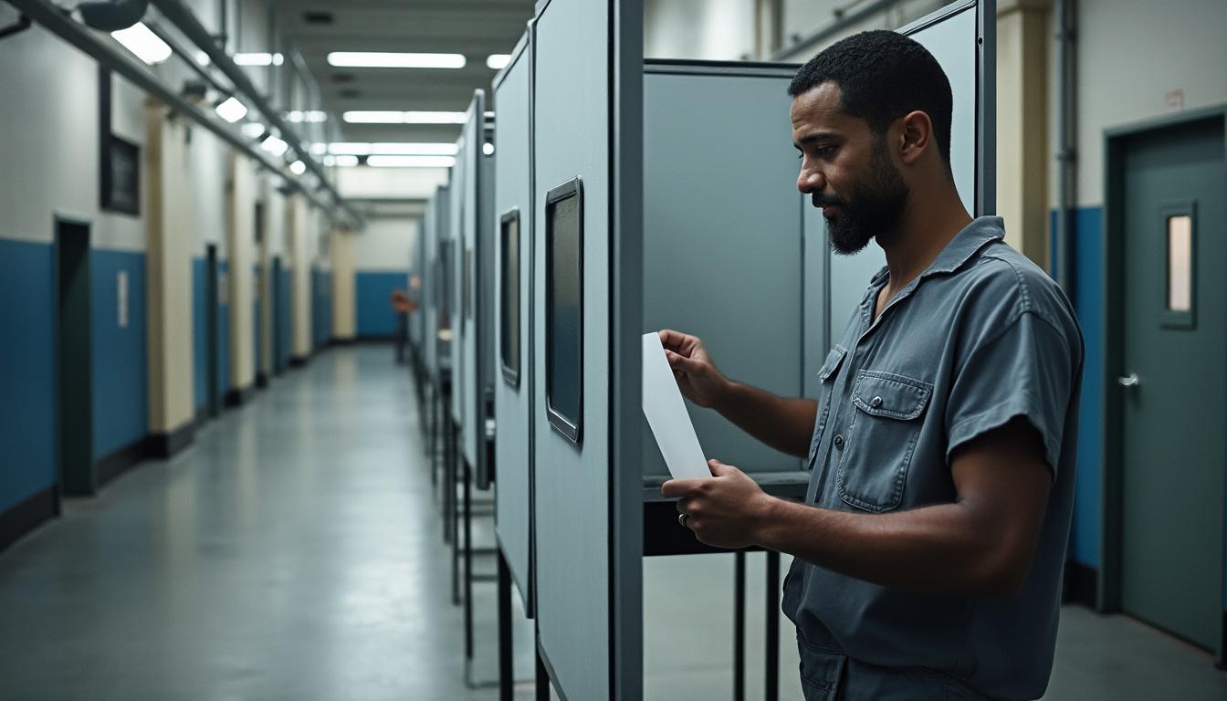 au premier tour des élections municipales, 19 détenus du centre pénitentiaire de lorient-ploemeur ont exercé leur droit de vote, soulignant l'importance de la participation citoyenne en milieu carcéral.