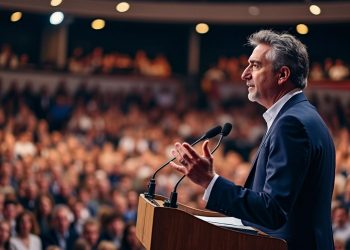 jean-luc mélenchon galvanise un palais des congrès comble à perpignan et lance une attaque cinglante envers la présidente lors de son discours passionné.
