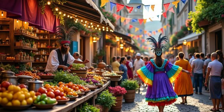 découvrez l'isle-jourdain à travers son retour aux fourneaux d'autrefois et l'enchantement de son carnaval traditionnel, entre histoire culinaire et festivités colorées.