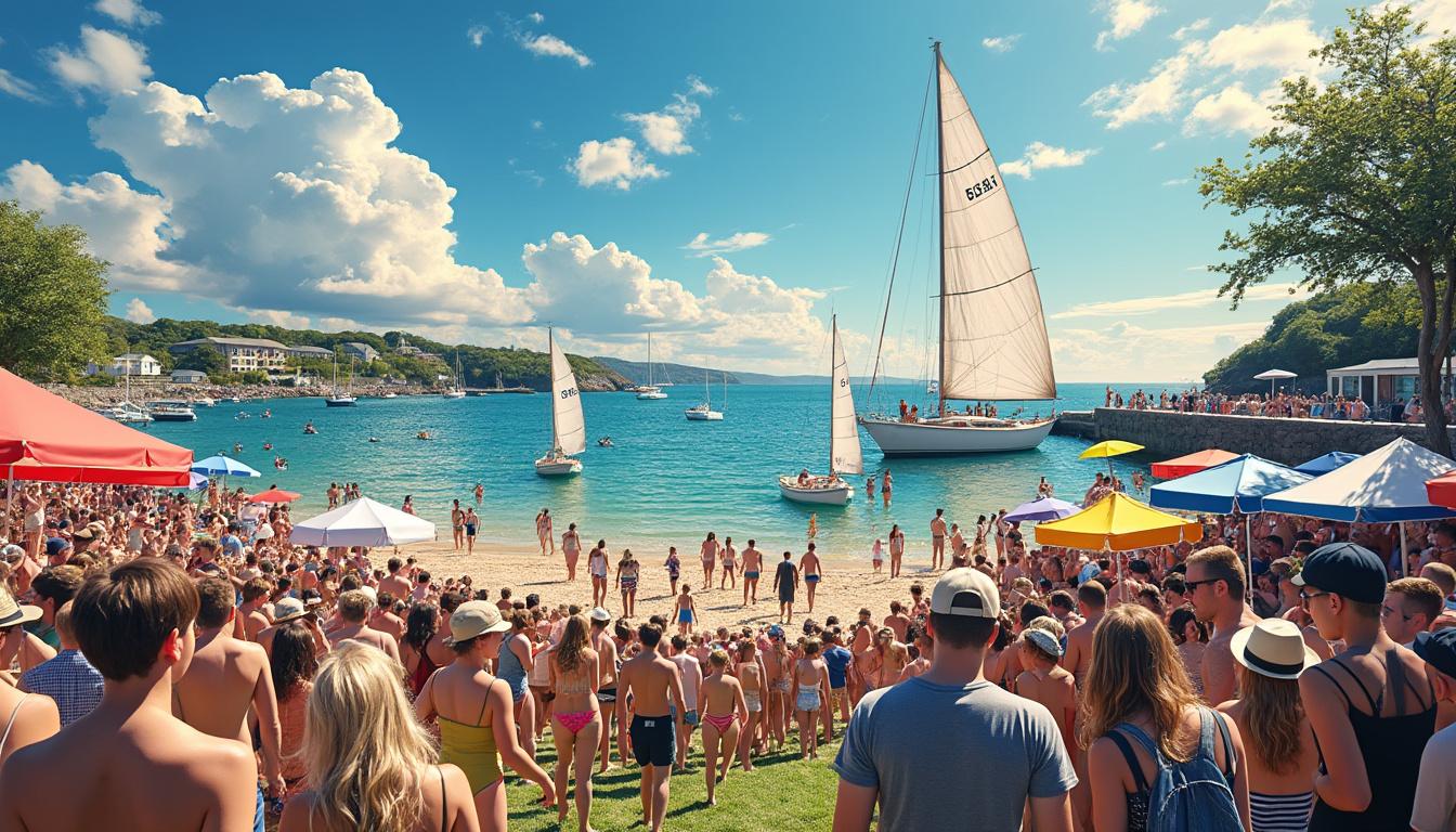 découvrez la 15e édition de distro en baie à douarnenez, du 6 au 9 mai, un événement incontournable pour les passionnés de musique et de culture.