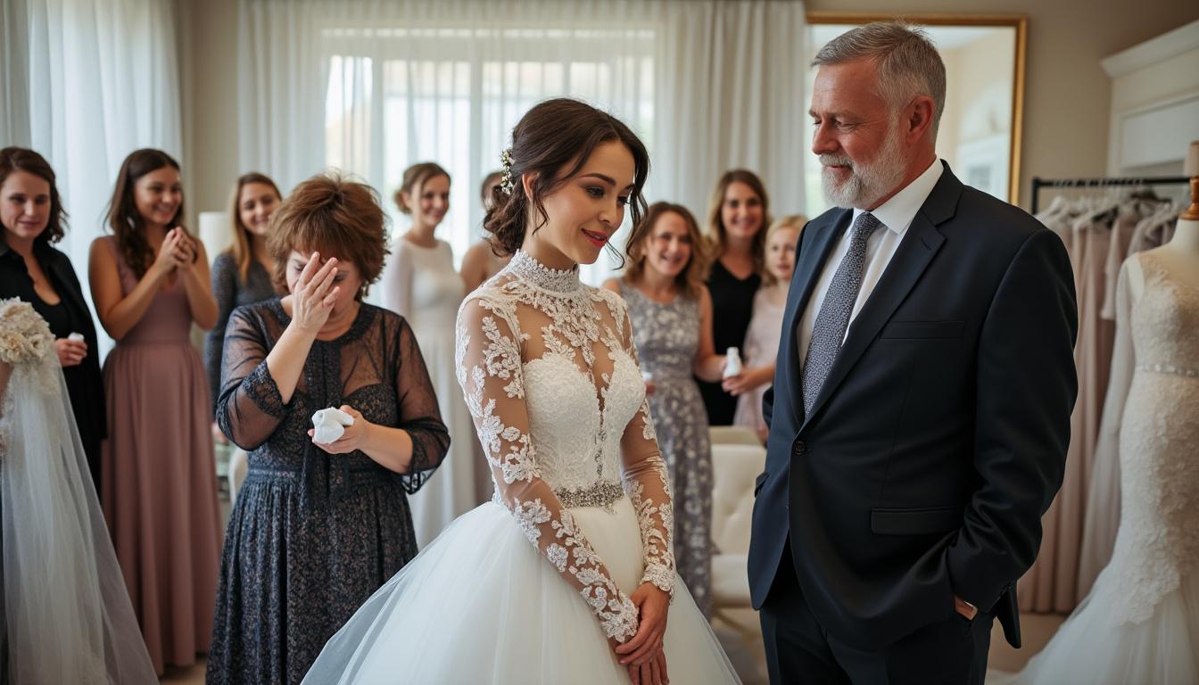 découvrez la remarque de laury sur sa robe de mariée dans mariés au premier regard qui a suscité de vives réactions parmi les internautes.