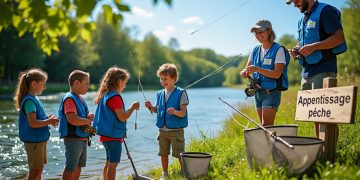 participez au stage de pêche pour les jeunes à vic-sur-cère, organisé conjointement par l'aappma et la fédération, pour découvrir la pêche, la nature et les techniques de manière ludique et éducative.